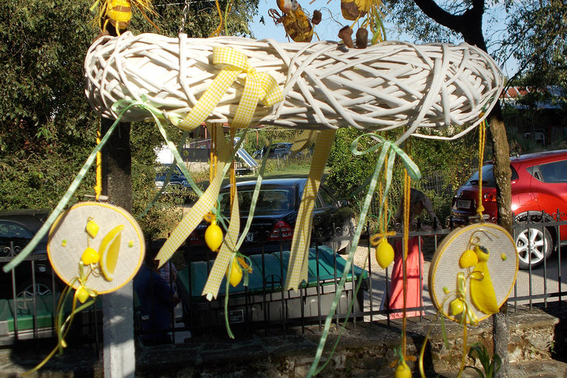 Lemon themed christening!