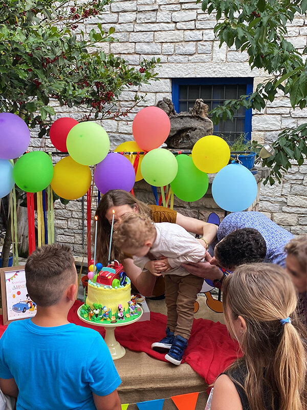Mickey birthday party in Zagorochoria!