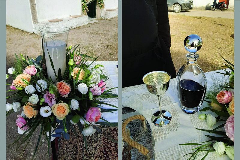 A whimsical boho wedding in Lefkada!