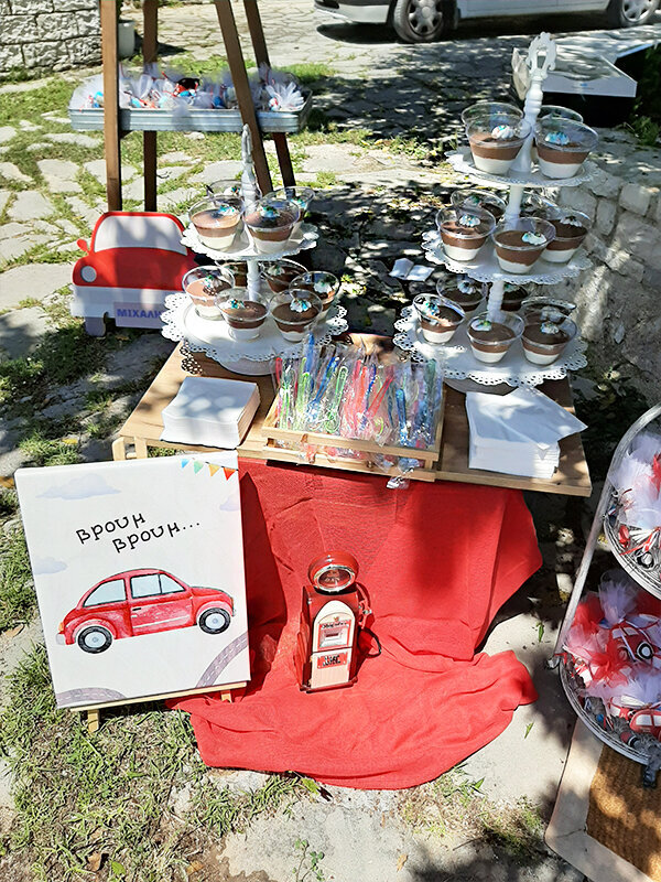 Red car baptism!