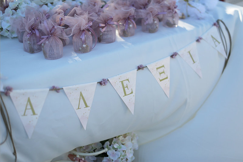 Elegant christening theme!