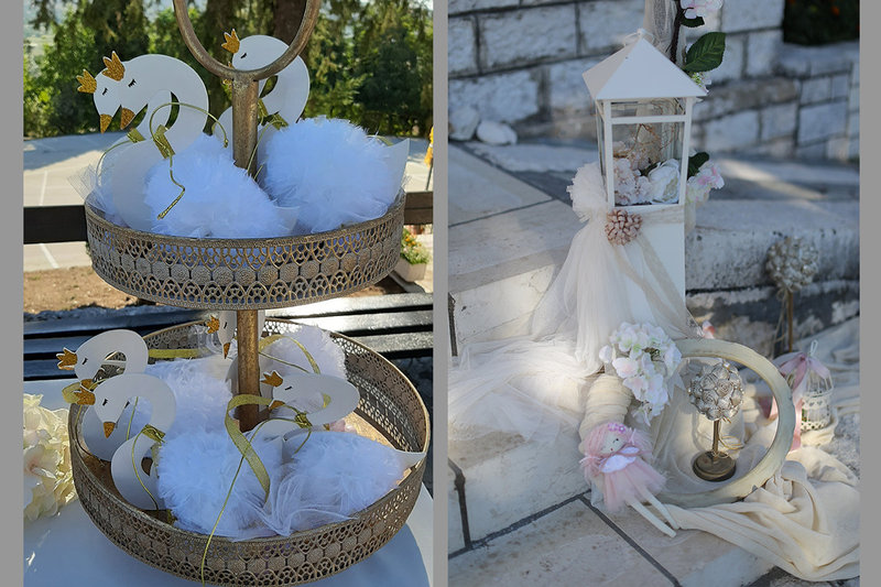 Elegant christening theme!