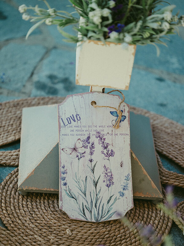 Lavender themed baptism!