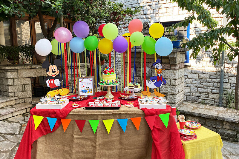 Mickey birthday party in Zagorochoria!