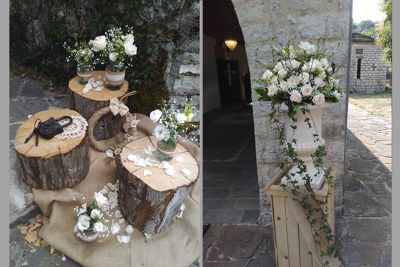 Country chic wedding in Zagorochoria