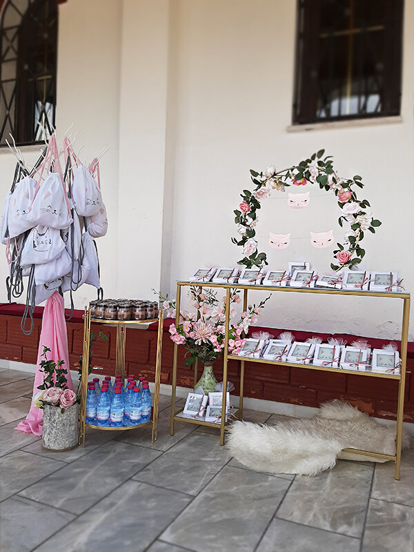 Kitty themed baptism!