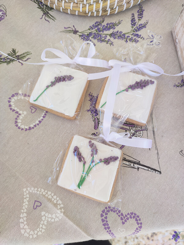 Lavender themed baptism!