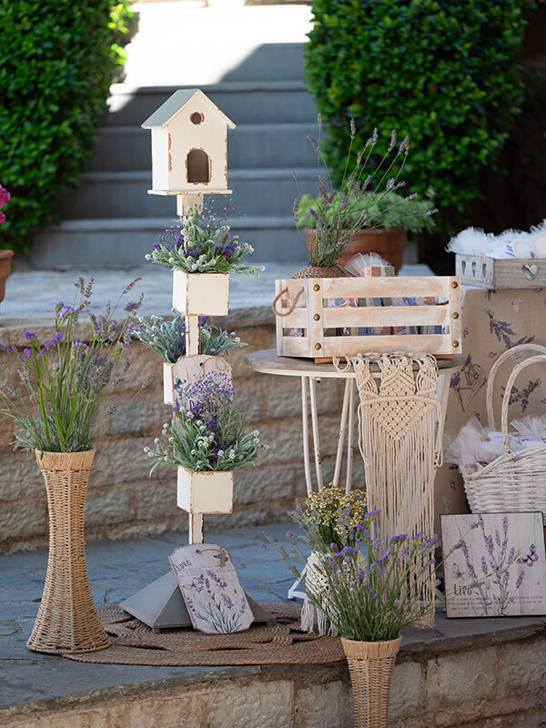 Lavender themed baptism!