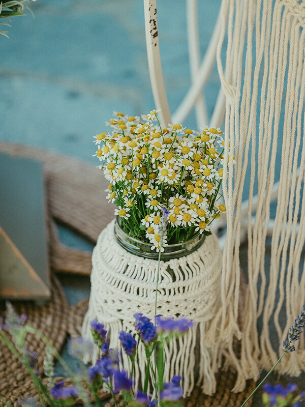 Lavender themed baptism!