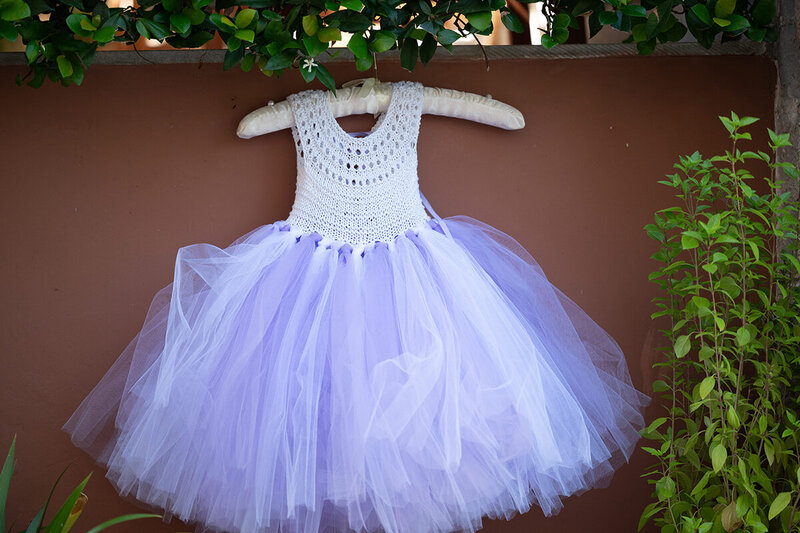 Lavender themed baptism!