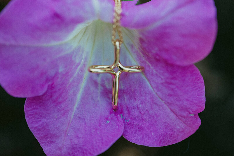 Lavender themed baptism!