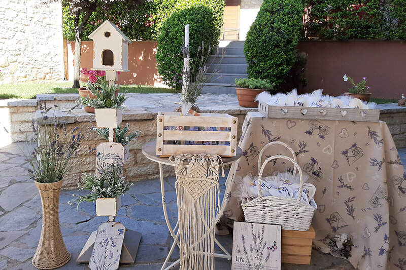 Lavender themed baptism!