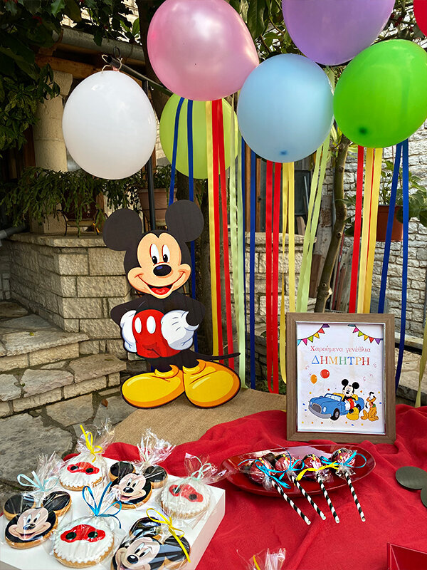 Mickey birthday party in Zagorochoria!