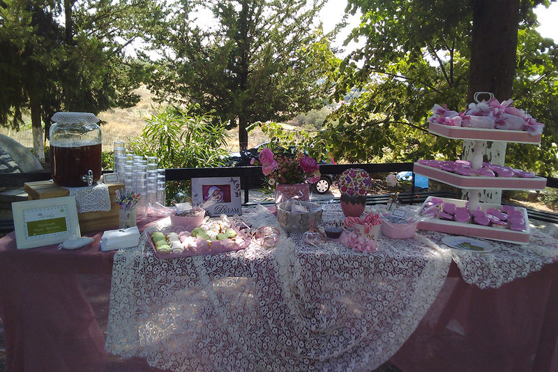 Pink christening day!