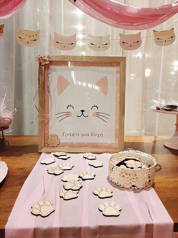 Kitty themed baptism!