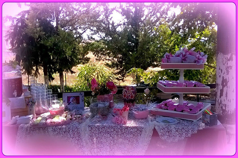 Pink christening day!