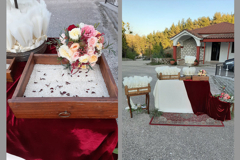 Burgundy autumn wedding!