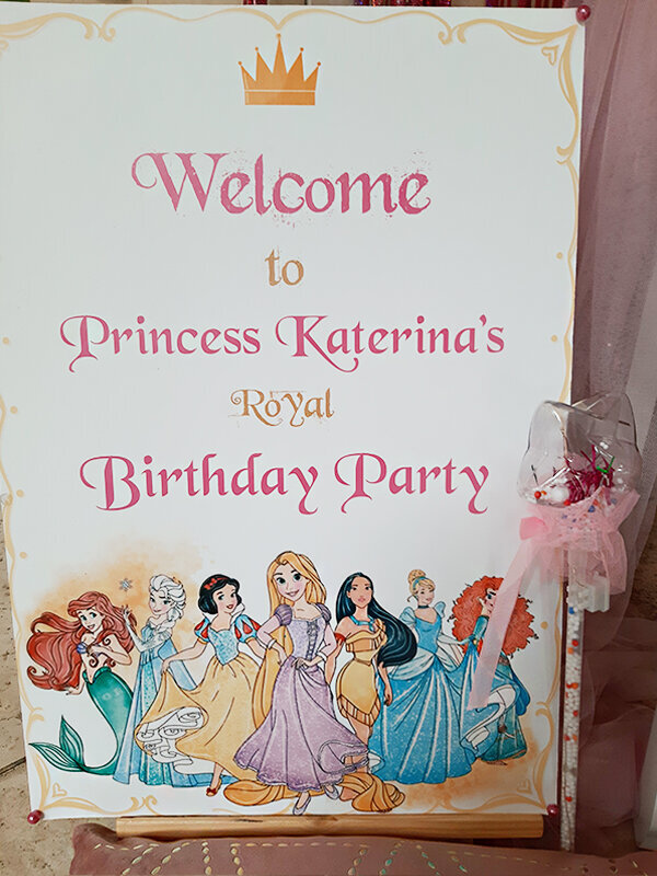 Princess birthday party!