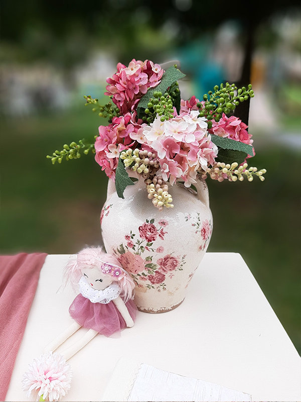 Floral christening in the country!