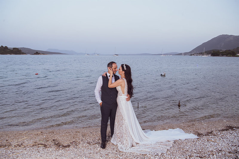 A whimsical boho wedding in Lefkada!