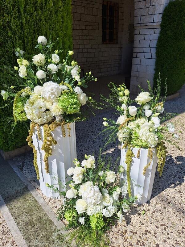 White summer wedding !
