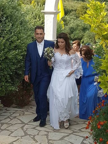 Boho wedding in Parga